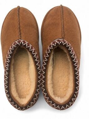 UGG $120, Tasman Suede Shearling-Lined Slippers